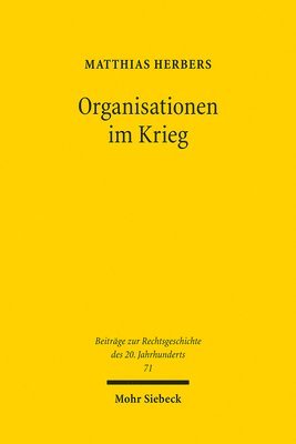 Organisationen im Krieg 1