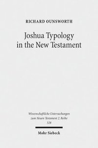 bokomslag Joshua Typology in the New Testament