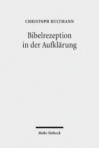 bokomslag Bibelrezeption in der Aufklrung