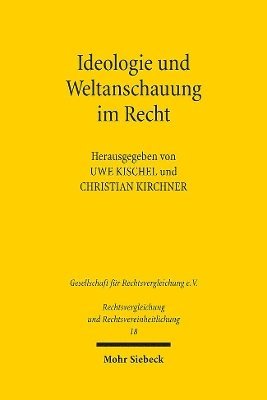 bokomslag Ideologie und Weltanschauung im Recht