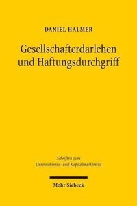 bokomslag Gesellschafterdarlehen und Haftungsdurchgriff