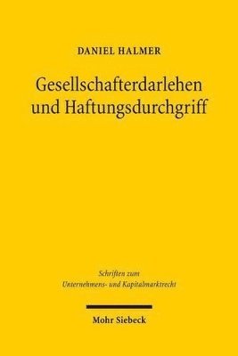 Gesellschafterdarlehen und Haftungsdurchgriff 1