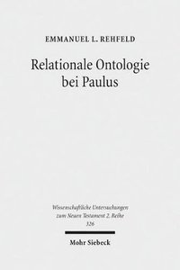 bokomslag Relationale Ontologie bei Paulus