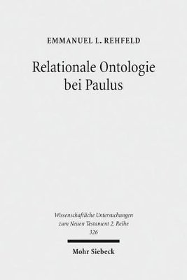 bokomslag Relationale Ontologie bei Paulus