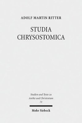 bokomslag STUDIA CHRYSOSTOMICA