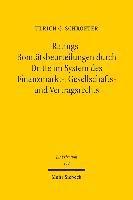 Ratings - Bonitätsbeurteilungen durch Dritte im System des Finanzmarkt-, Gesellschafts- und Vertragsrechts