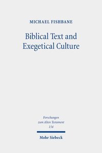 bokomslag Biblical Text and Exegetical Culture