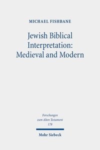 bokomslag Jewish Biblical Interpretation: Medieval and Modern