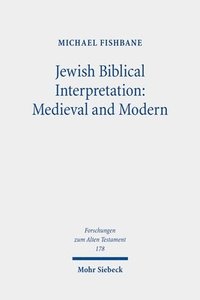 bokomslag Jewish Biblical Interpretation: Medieval and Modern