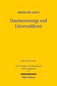 bokomslag Daseinsvorsorge und Universaldienst