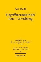 Eingriffsnormen in der Rom I-Verordnung 1