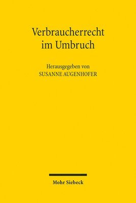 bokomslag Verbraucherrecht im Umbruch