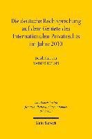 Die deutsche Rechtsprechung auf dem Gebiete des Internationalen Privatrechts im Jahre 2010 1