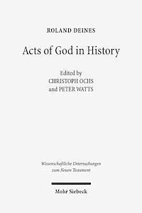 Acts of God in History 1