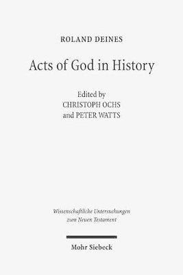 Acts of God in History 1