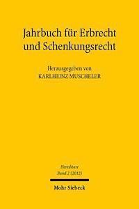 Jahrbuch für Erbrecht und Schenkungsrecht