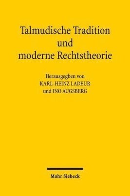 bokomslag Talmudische Tradition und moderne Rechtstheorie