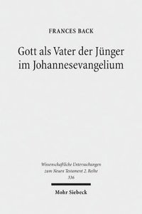 bokomslag Gott als Vater der Jnger im Johannesevangelium