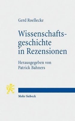 Gerd Roellecke, Patrick Bahners - Wissenschaftsgeschichte in Rezensionen, Häftad