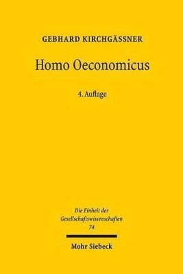 bokomslag Homo oeconomicus