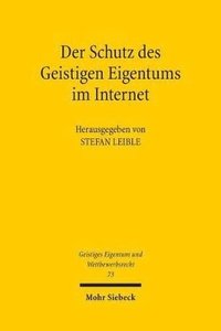 bokomslag Der Schutz des Geistigen Eigentums im Internet