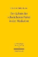 Der Schutz der schwcheren Partei in der Mediation 1