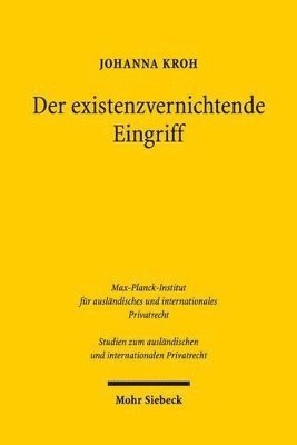 bokomslag Der existenzvernichtende Eingriff