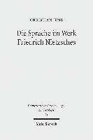 bokomslag Die Sprache im Werk Friedrich Nietzsches