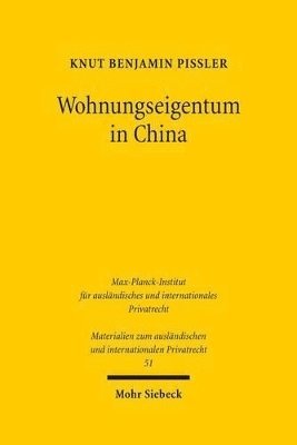 bokomslag Wohnungseigentum in China