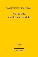 bokomslag Kultur und staatliches Handeln