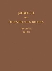 bokomslag Jahrbuch des öffentlichen Rechts der Gegenwart. Neue Folge