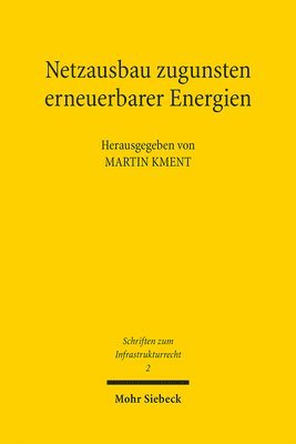 Martin Kment - Netzausbau zugunsten erneuerbarer Energien, Häftad
