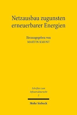 bokomslag Netzausbau zugunsten erneuerbarer Energien