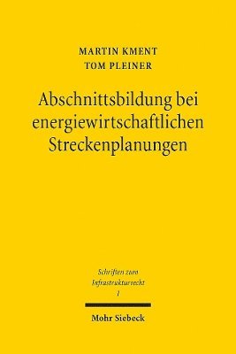 Abschnittsbildung bei energiewirtschaftlichen Streckenplanungen 1