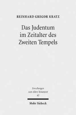 bokomslag Das Judentum im Zeitalter des Zweiten Tempels