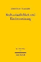 bokomslag Rechtsstaatlichkeit und Kirchenordnung