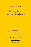 bokomslag Das englische Disclosure-Verfahren