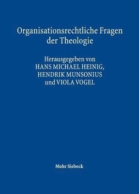 bokomslag Organisationsrechtliche Fragen der Theologie