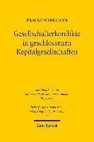 Frauke Wedemann - Gesellschafterkonflikte in geschlossenen Kapitalgesellschaften, Inbunden