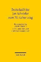 bokomslag Festschrift fr Jan Schrder zum 70. Geburtstag