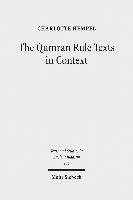 bokomslag The Qumran Rule Texts in Context