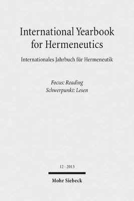 Günter Figal - International Yearbook for Hermeneutics / Internationales Jahrbuch für Hermeneutik, Häftad