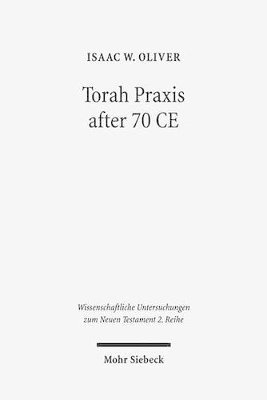 bokomslag Torah Praxis after 70 CE