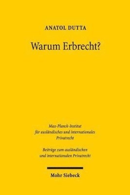 bokomslag Warum Erbrecht?