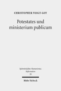 bokomslag Potestates und ministerium publicum
