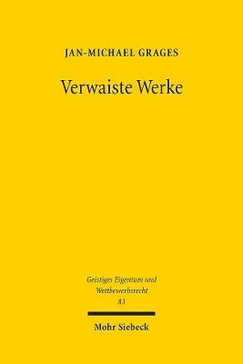 Jan-Michael Grages - Verwaiste Werke, Häftad