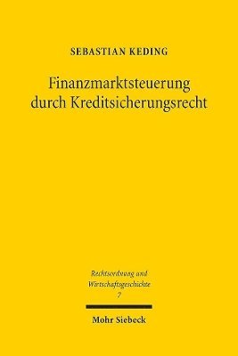 bokomslag Finanzmarktsteuerung durch Kreditsicherungsrecht