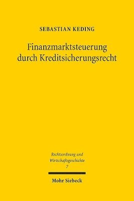 bokomslag Finanzmarktsteuerung durch Kreditsicherungsrecht