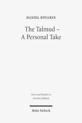 bokomslag Talmud - A Personal Take