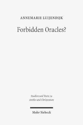 AnneMarie Luijendijk - Forbidden Oracles?, Häftad